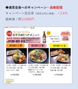 E店【通常会員へのキャンペーン】